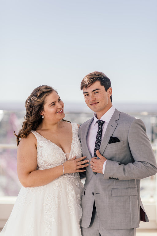 Size 16 A-Line Gown