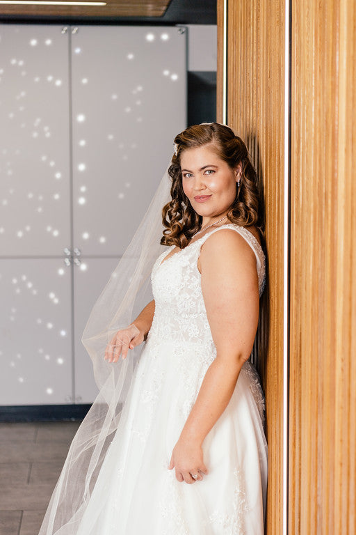 Size 16 A-Line Gown