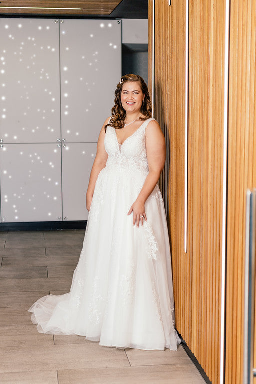Size 16 A-Line Gown