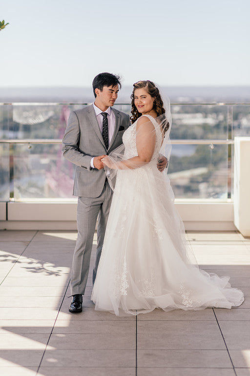 Size 16 A-Line Gown