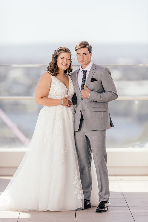 Size 16 A-Line Gown