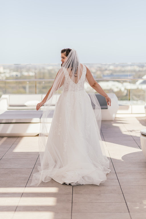 Size 16 A-Line Gown