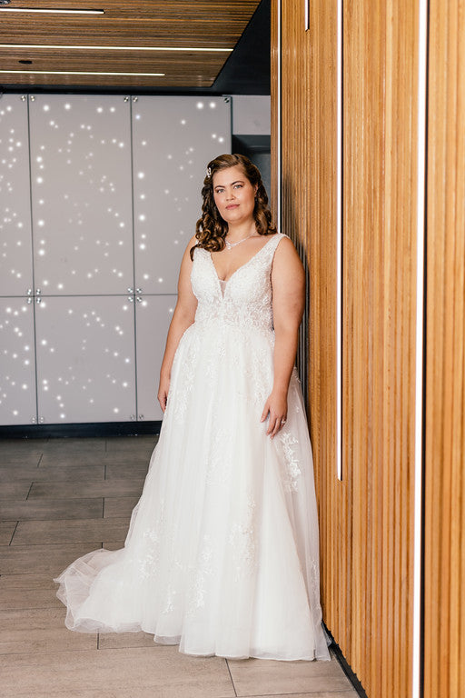 Size 16 A-Line Gown