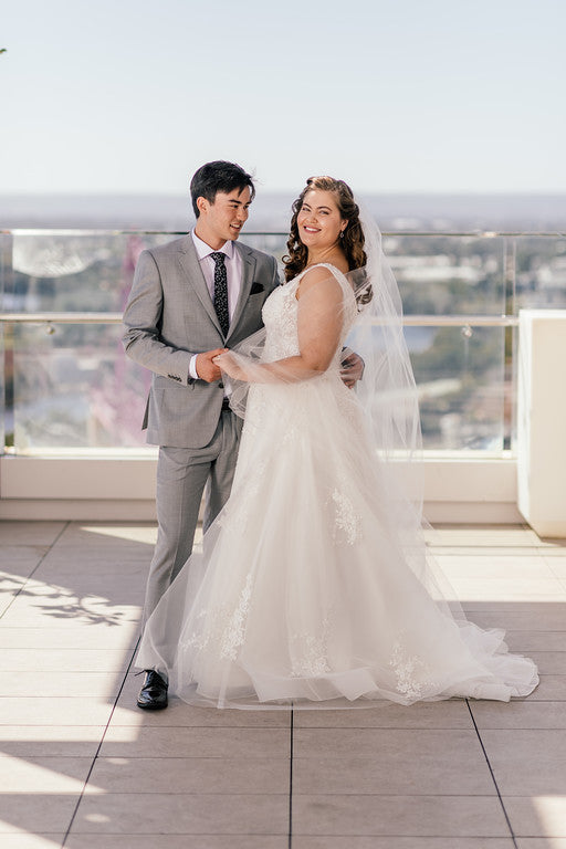 Size 16 A-Line Gown