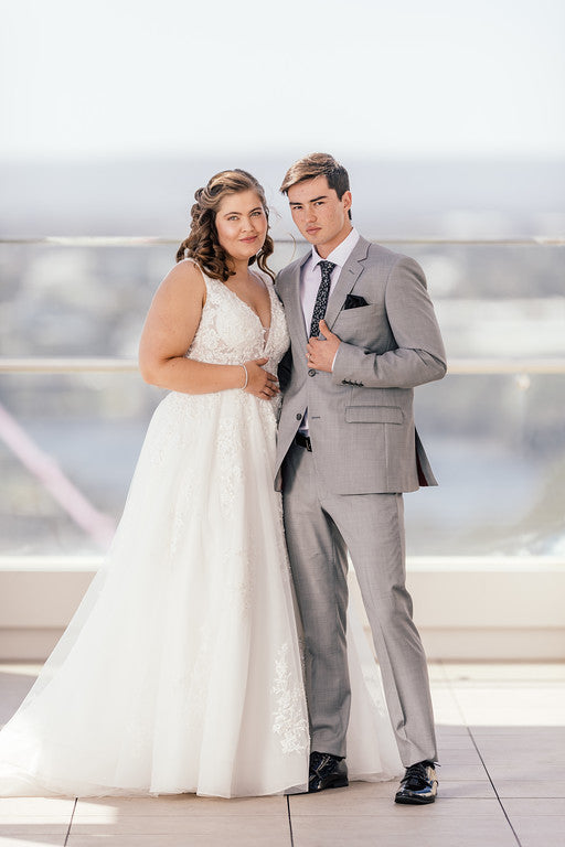 Size 16 A-Line Gown