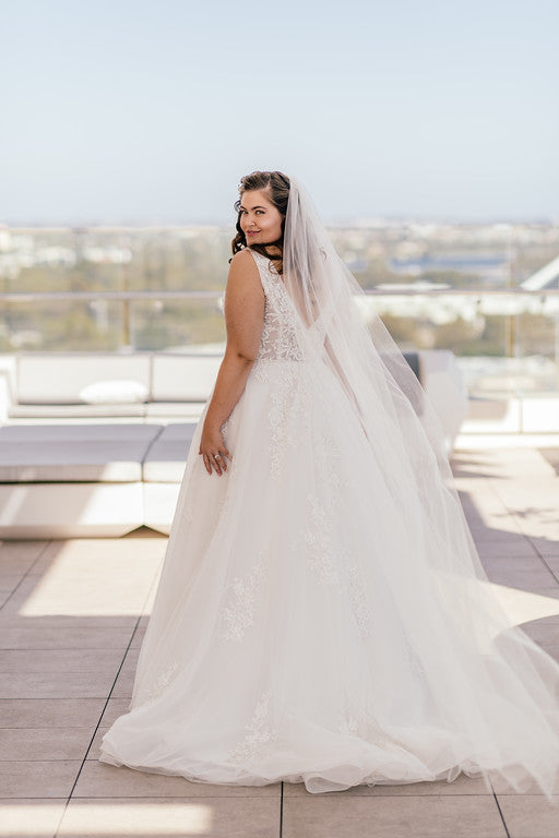 Size 16 A-Line Gown