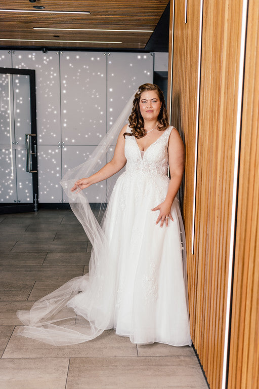 Size 16 A-Line Gown