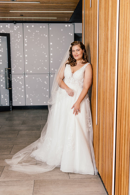 Size 16 A-Line Gown